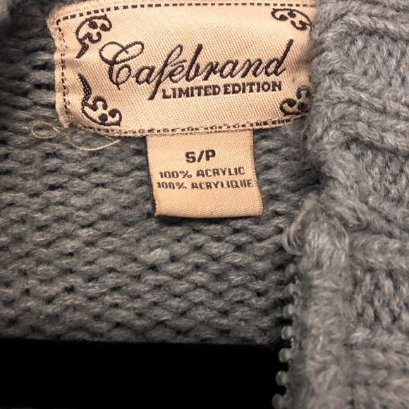 Cable Stitch Hoodie Zipper Sweater - Limited Edition - Picture 3 of 6